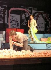 Drew and Devi in Seussical